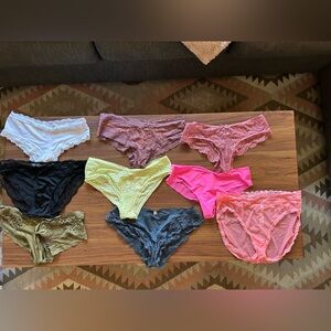 Huge panties lot. 18 pairs. Victorias Secret - PINK - Cheekster